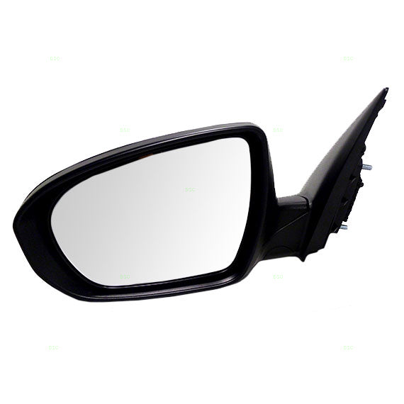 Brock Replacement Drivers Power Side View Mirror Heated Signal Ready-to-Paint Compatible with 2011-2014 Optima 876102T130