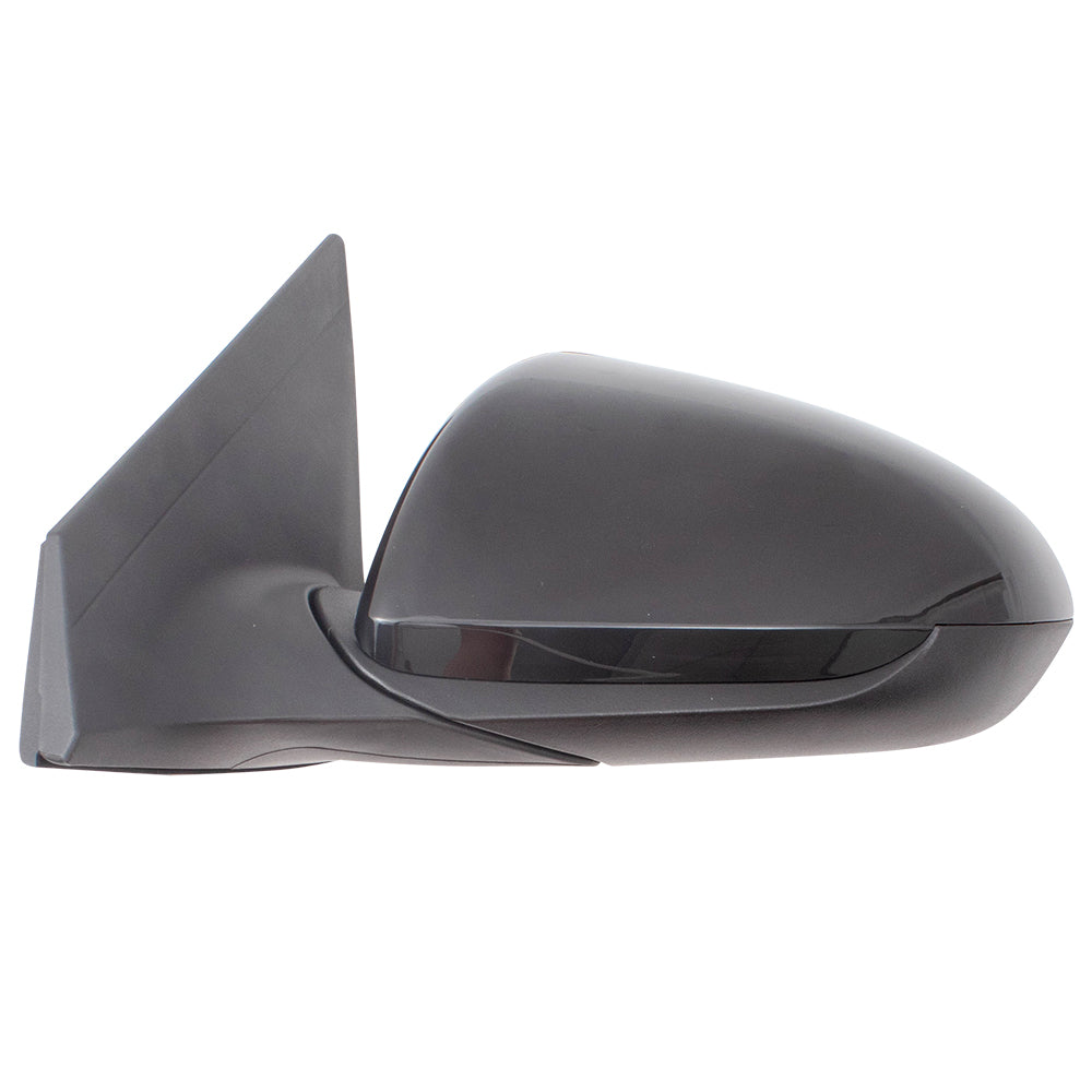 Brock Replacement Drivers Power Side View Mirror Heated w/ Spotter Glass Compatible with Elantra Sedan US 87610-F3060