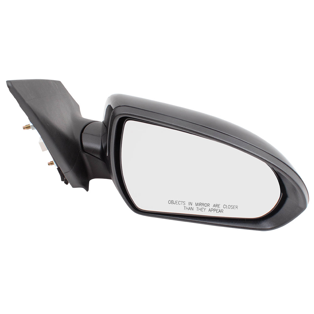 Brock Replacement Passengers Power Side View Mirror Heated Compatible with Elantra Sedan US 87620-F3000