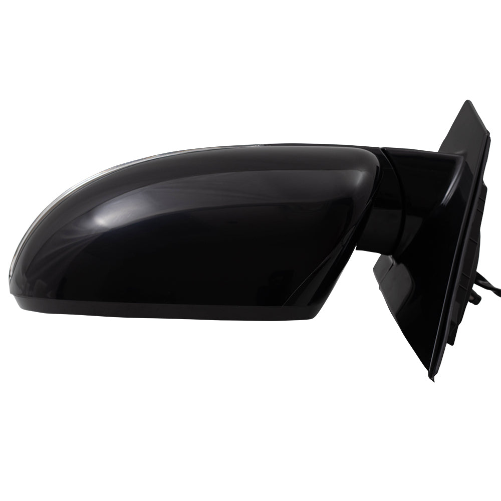 Brock Replacement Side View Power Mirror Compatible with 2016-2019 Sorento Drivers Heated Signal Left 87610C6080 87610 C6080