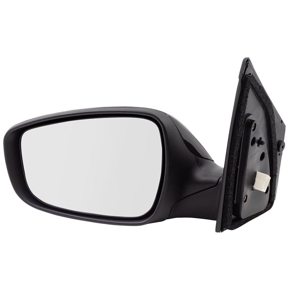 Brock Replacement Side View Power Mirror Compatible with 2013-2017 Elantra GT Drivers Heated Left 87610A5210 87610-A5210