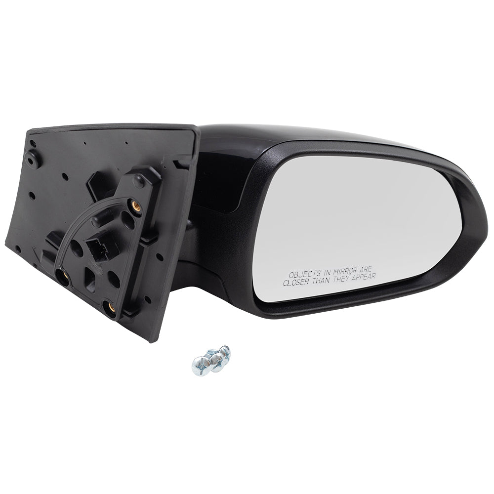 Brock Replacement Side View Power Mirror Compatible with 2018-2019 Accent Sedan Passengers Heated Signal Right 87620-J0070 87620J0070