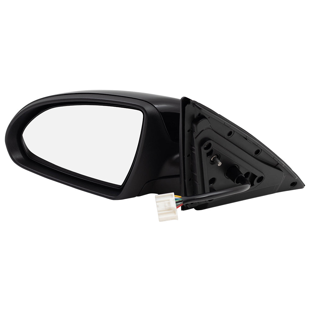 Brock Replacement Side View Power Mirror Compatible with 2016-2018 Optima Heated Signal Power Folding Driver Replacement fits 87610D5030 87610 D5030