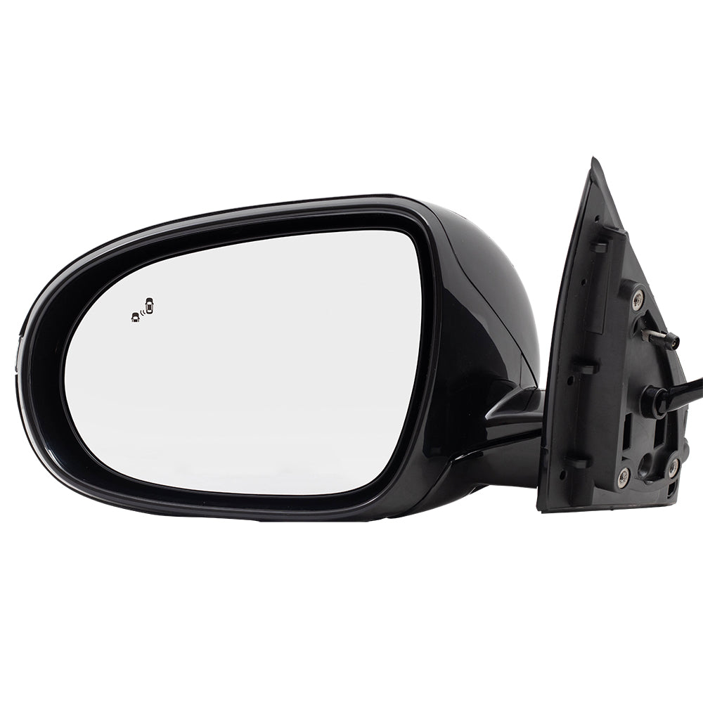 Brock Replacement Side View Mirror Compatible with 2016-2018 Sorento Driver Replacement Heated Signal Memory Power Folding Blind Spot Detection fits 87610C6010 87610 C6010