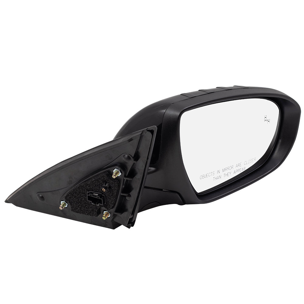 Brock Replacement Side View Mirror Compatible with 2014-2015 Optima Passenger Heated Signal Power Folding Blind Spot Detection 876204C540 87620 4C540