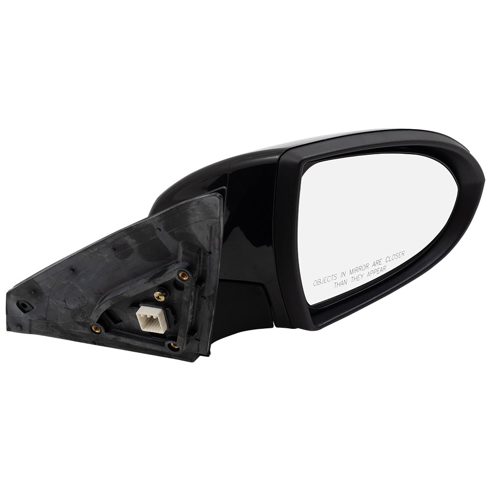 Brock Replacement Side View Mirror Compatible with 2013-2016 Sportage Passenger Power Folding Heated Signal 876203W575 87620 3W575