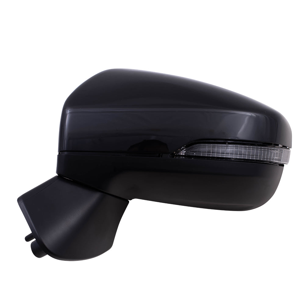 Brock Replacement Driver Power Side Mirror Heated with Signal Compatible with 2017-2020 Impreza