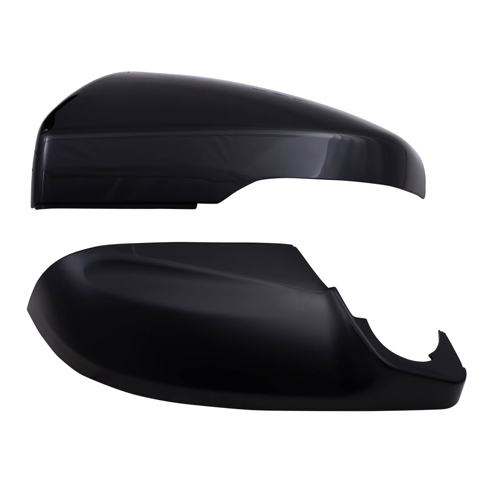 Brock Replacement Driver Power Side Mirror Heated with Signal Blind Spot Detection Compatible with 2017-2020 Impreza