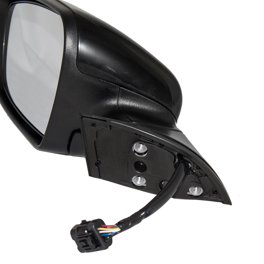 Brock Replacement Drivers Power Side View Mirror Heated Signal Power Folding Compatible with 2014-2016 Forte Forte5 87610A7270