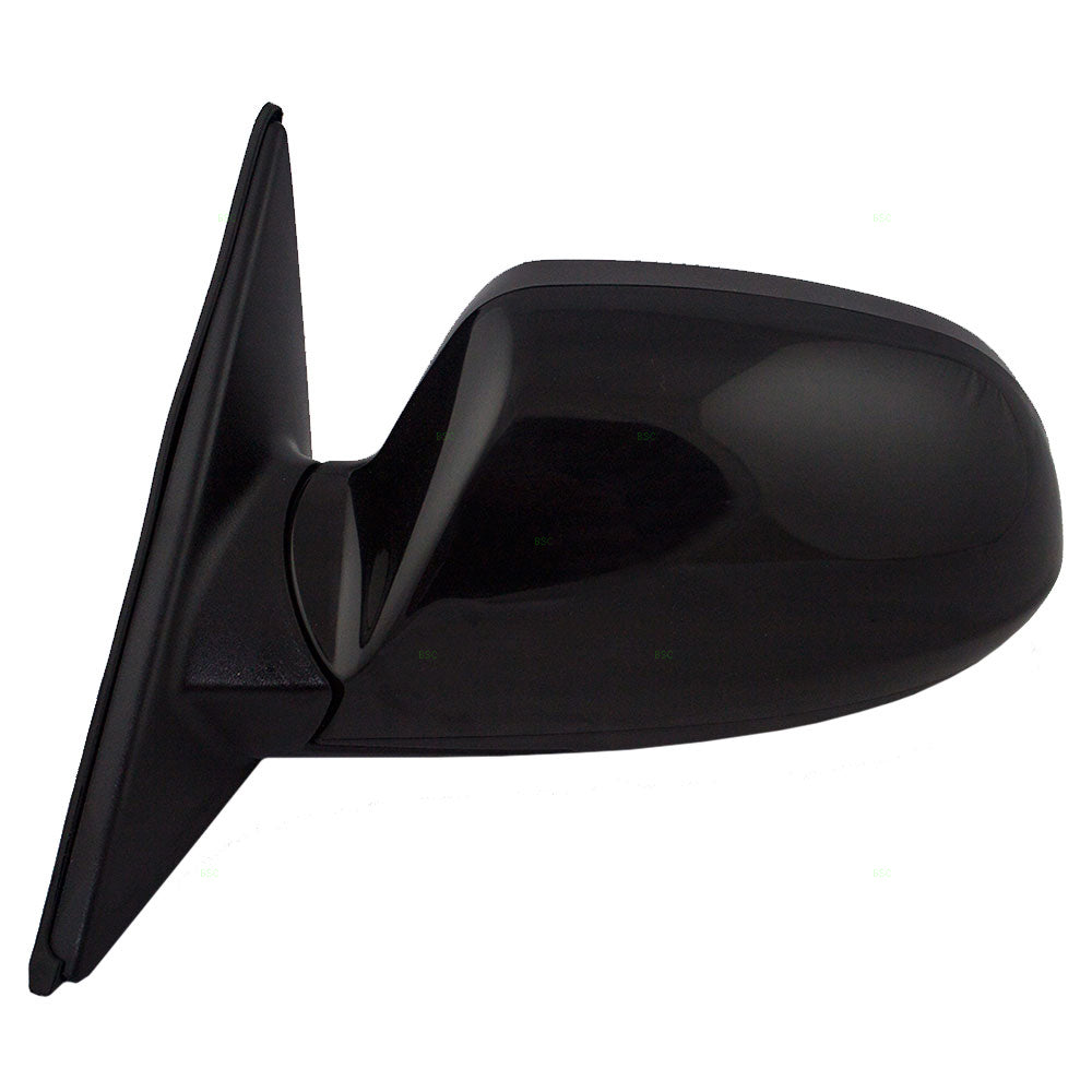 Brock Replacement Drivers Power Side View Mirror Heated Ready-to-Paint Compatible with 2001-2006 Elantra 87610-2D130