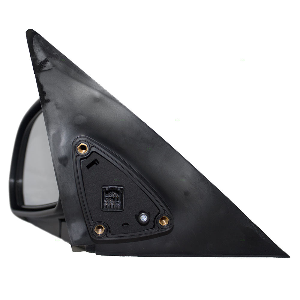 Brock Replacement Drivers Power Side View Mirror Heated Ready-to-Paint Compatible with 2001-2006 Elantra 87610-2D130