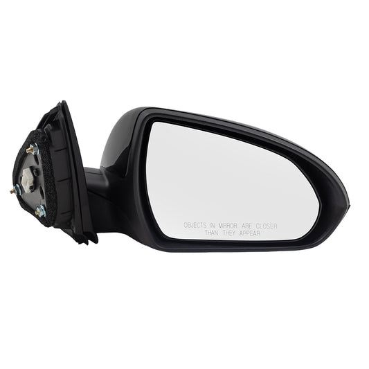 Brock Replacement Power Mirror Compatible with 2018 Elantra GT Passengers Side View Heated Spotter Glass 87620G3260 87620-G3260