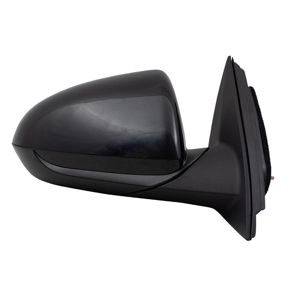 Brock Replacement Power Mirror Compatible with 2018 Elantra GT Passengers Side View Heated Spotter Glass 87620G3260 87620-G3260