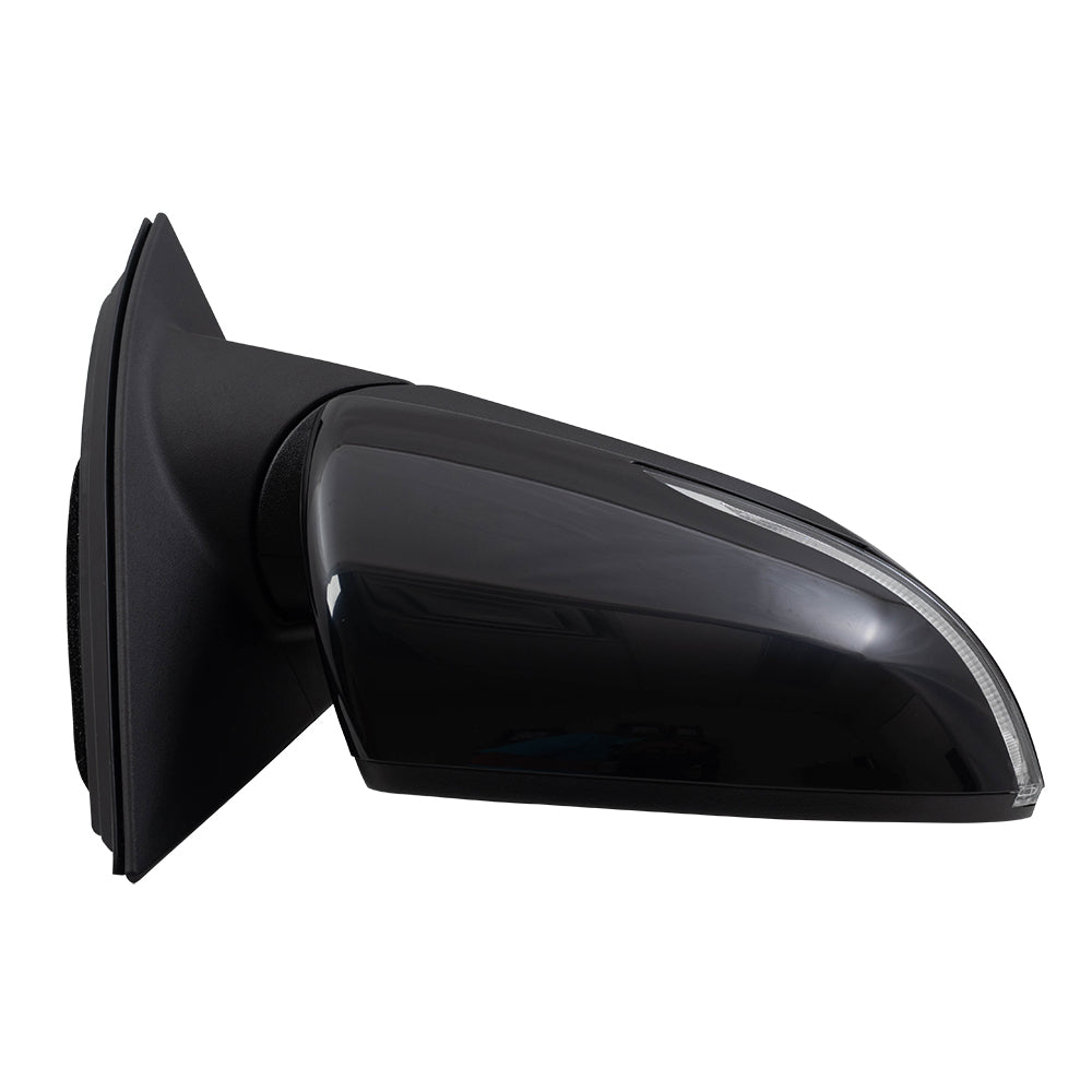 Brock Replacement Pair Power Mirrors Compatible with 2018 Elantra GT Driver and Passenger Side View Set Heated Signal Blind Spot Detection 87610G3250 87620G3250