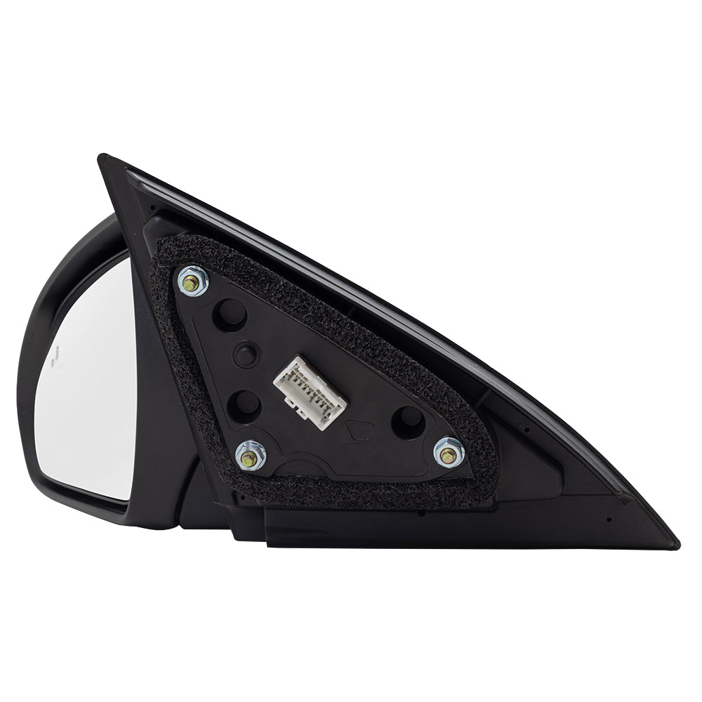 Brock Replacement Power Mirror Compatible with 2018 Elantra GT Drivers Side View Heated Signal Blind Spot Detection 87610G3250 87610-G3250