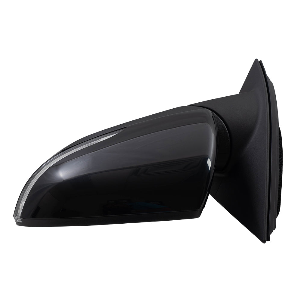 Brock Replacement Power Mirror Compatible with 2018 Elantra GT Drivers Side View Heated Signal Blind Spot Detection 87610G3250 87610-G3250