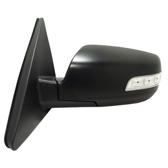 Brock Replacement Drivers Power Side View Mirror Heated Signal Compatible with 2011-2015 Sorento 876101U060