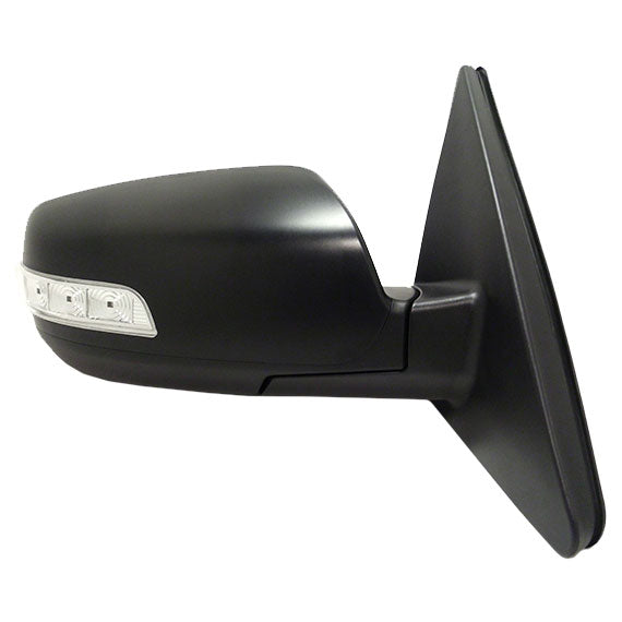 Brock Replacement Passengers Power Side View Mirror Heated Signal Compatible with 2011-2015 Sorento 876201U060