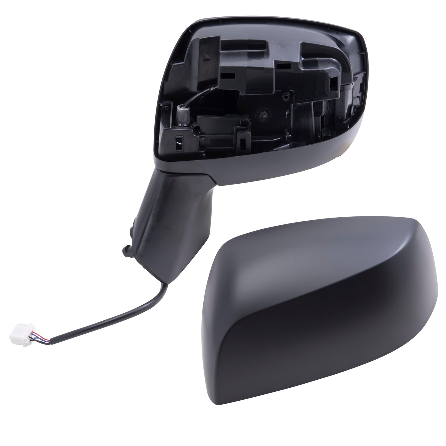 Brock Replacement Drivers Power Side View Mirror Heated Ready-to-Paint Compatible with 2014-2017 Forester 91036SG321 91059AJ210