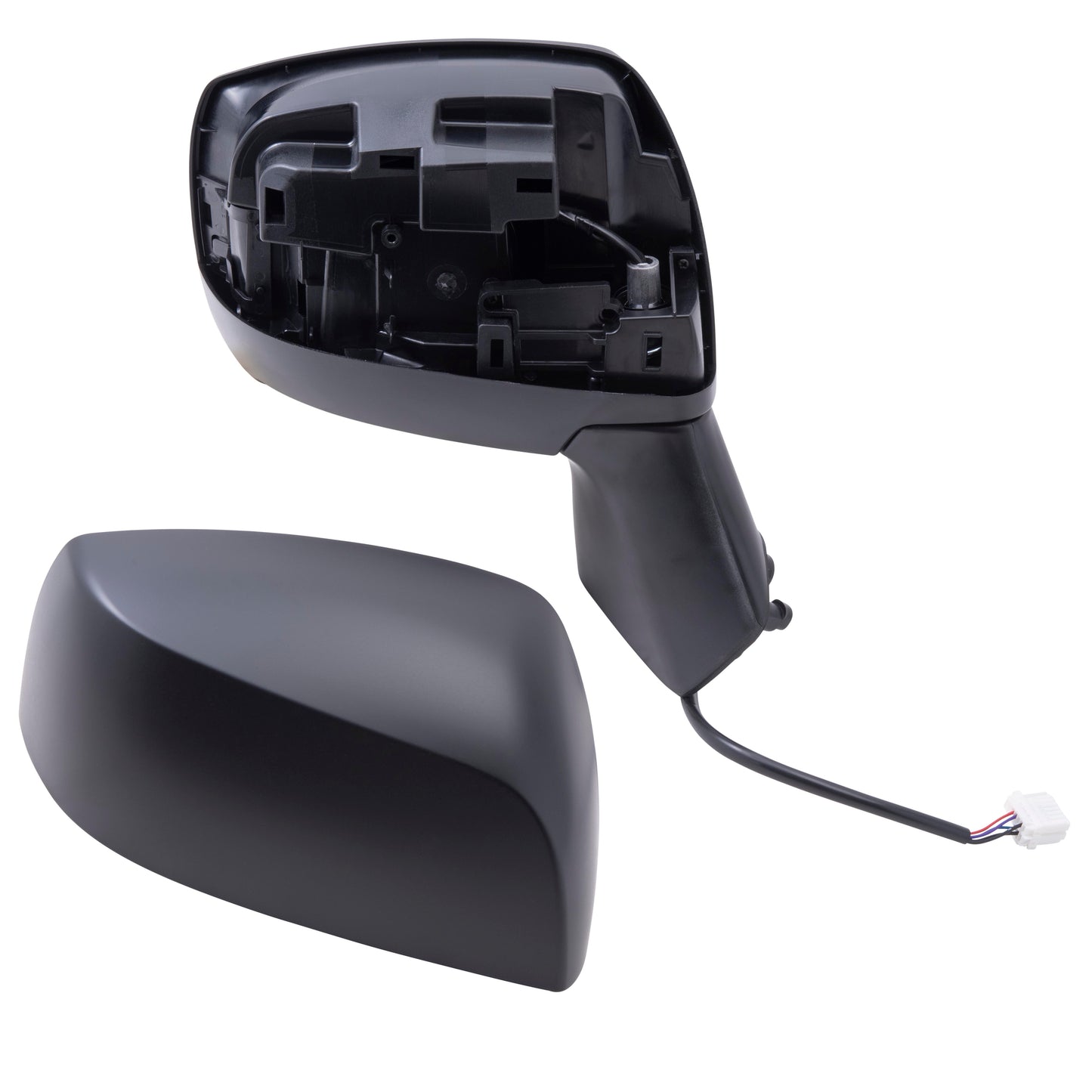 Brock Replacement Passengers Power Side View Mirror Heated Compatible with 2014-2017 Forester 91054AJ220 91036SG331