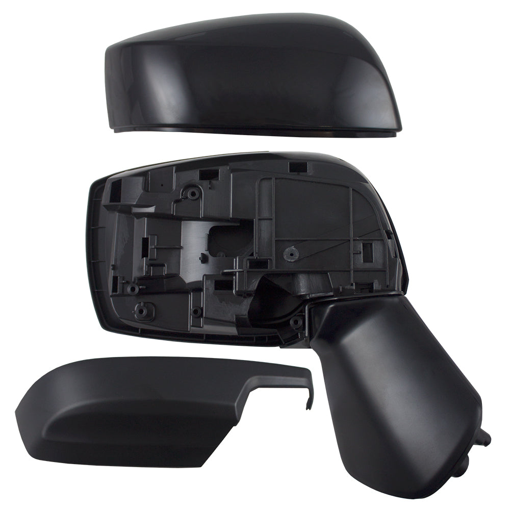 Brock Replacement Passengers Power Side View Mirror Heated Compatible with Impreza XV Crosstrek & Hybrid WRX 91036VA061