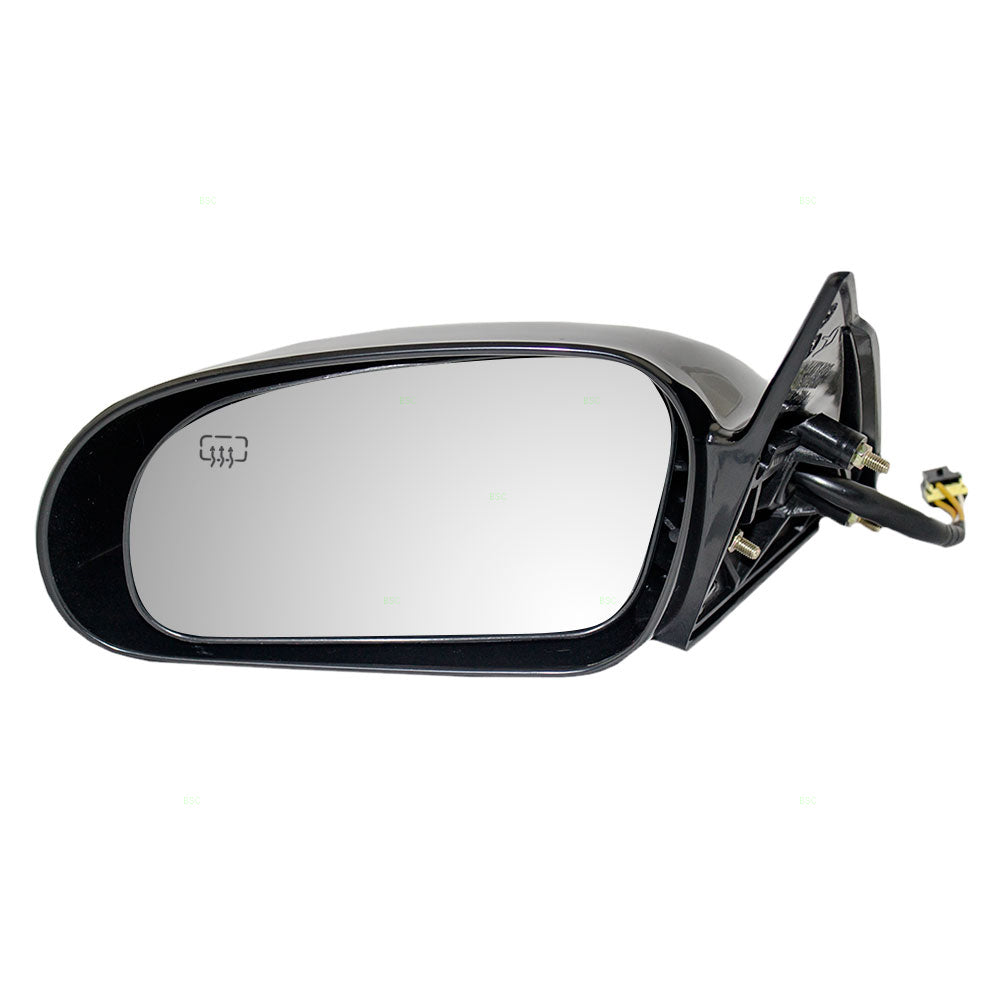 Brock Replacement Drivers Power Side View Mirror Heated Compatible with 95-99 Eclipse MR245294