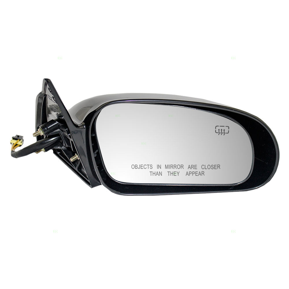 Brock Replacement Passengers Power Side View Mirror Heated Compatible with 95-99 Eclipse MR245303