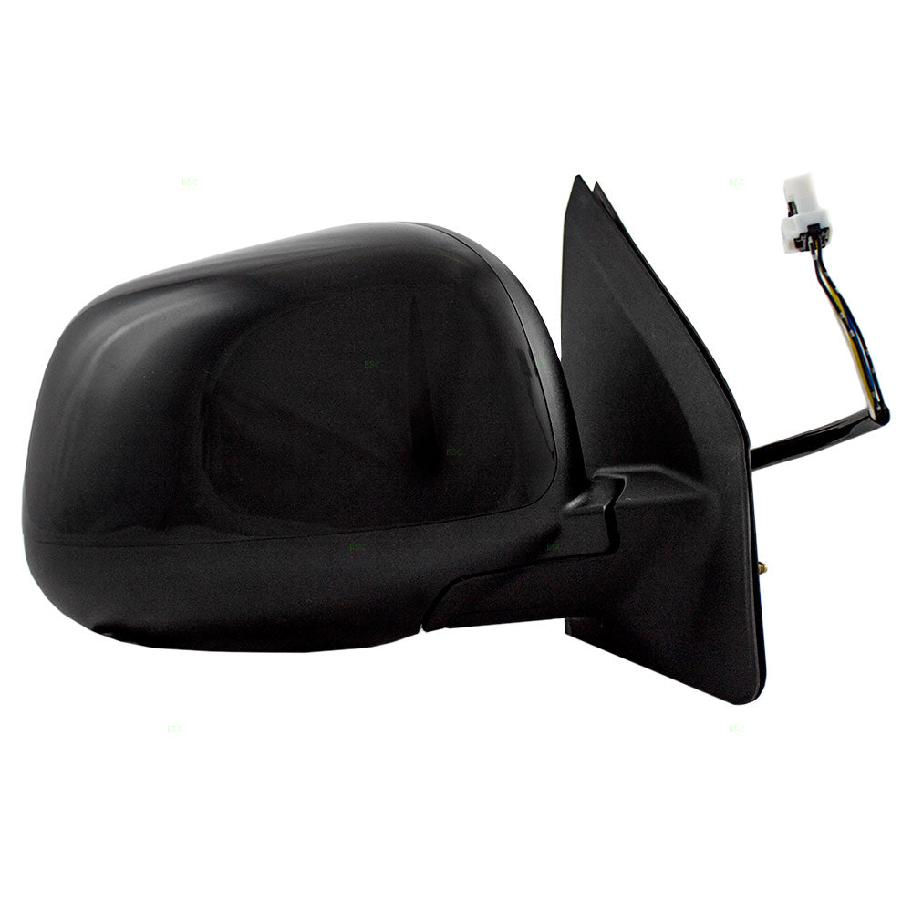 Brock Replacement Passengers Power Side View Mirror Heated Compatible with 10-11 Outlander SUV 7632B434