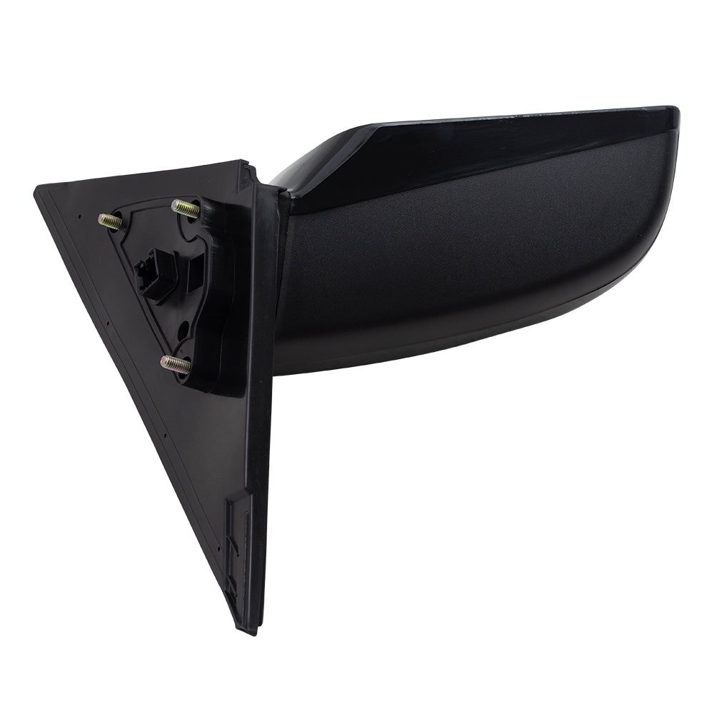 Brock Aftermarket Replacement Passenger Right Power Mirror Paint to Match Black With Heat Compatible With 2006-2010 Hyundai Sonata