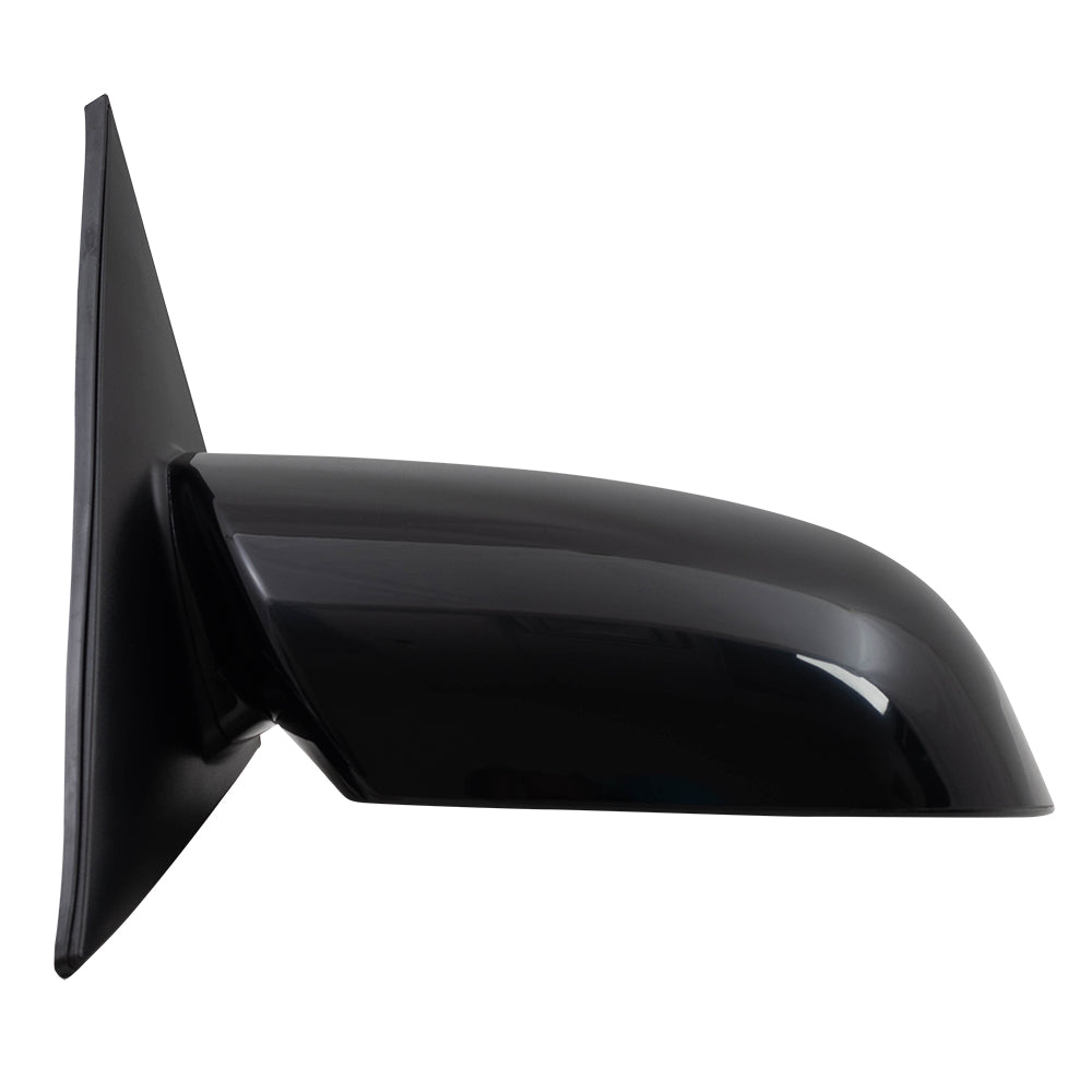 Brock Aftermarket Replacement Passenger Right Power Mirror Paint to Match Black With Heat Compatible With 2006-2010 Hyundai Sonata