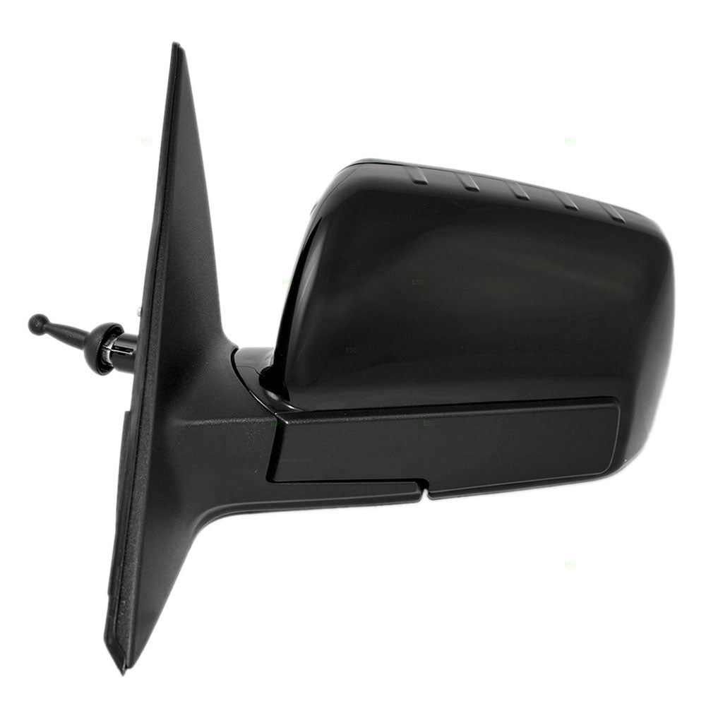 Brock Replacement Drivers Manual Remote Side View Mirror Ready-to-Paint Compatible with 2010-2013 Soul KI1320160