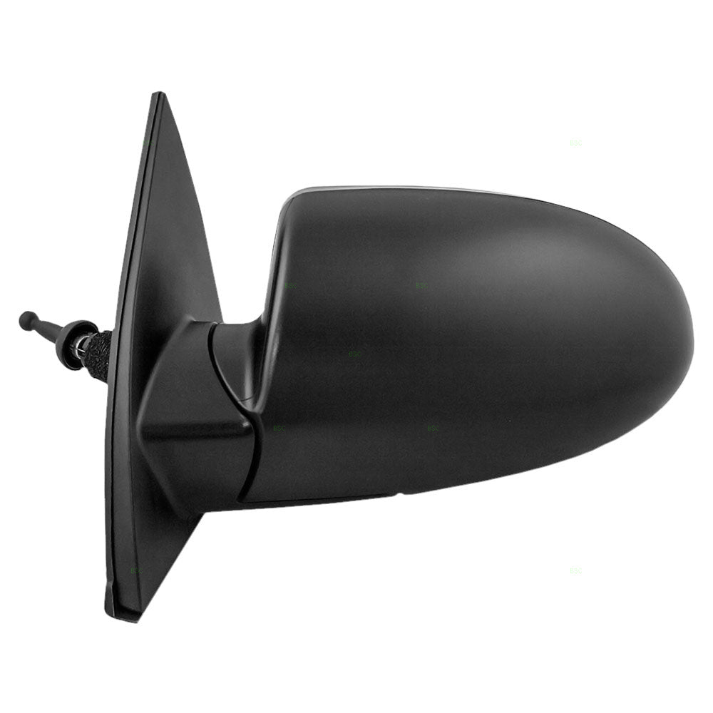 Brock Replacement Drivers Manual Remote Side View Mirror Compatible with Accent 87610-1E010