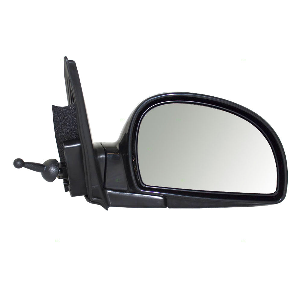 Brock Replacement Passengers Manual Remote Side View Mirror Compatible with 87620-25720