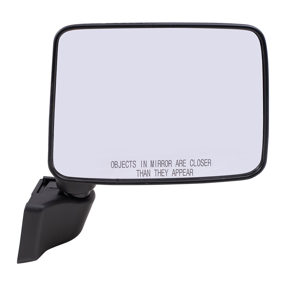 Brock Replacement Driver and Passenger Manual Side View Mirrors Textured Compatible with 1987-1995 Samurai SUV 84702-83000-5PK 84701-83300-5PK