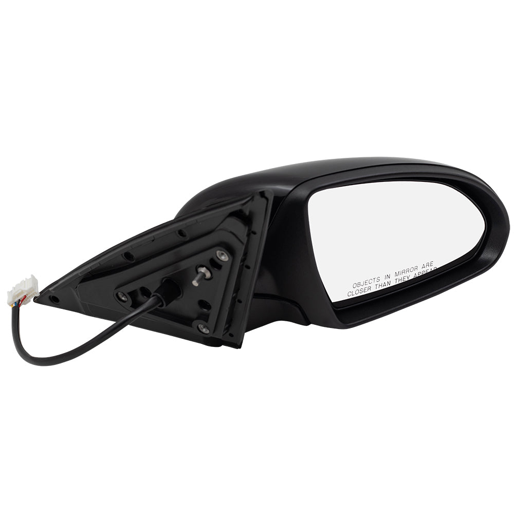 Brock Replacement Side View Mirror for 2016-2018 Optima Power with Signal Passenger Compatible with 2016-2018 Optima 87620D5000 87620 D5000