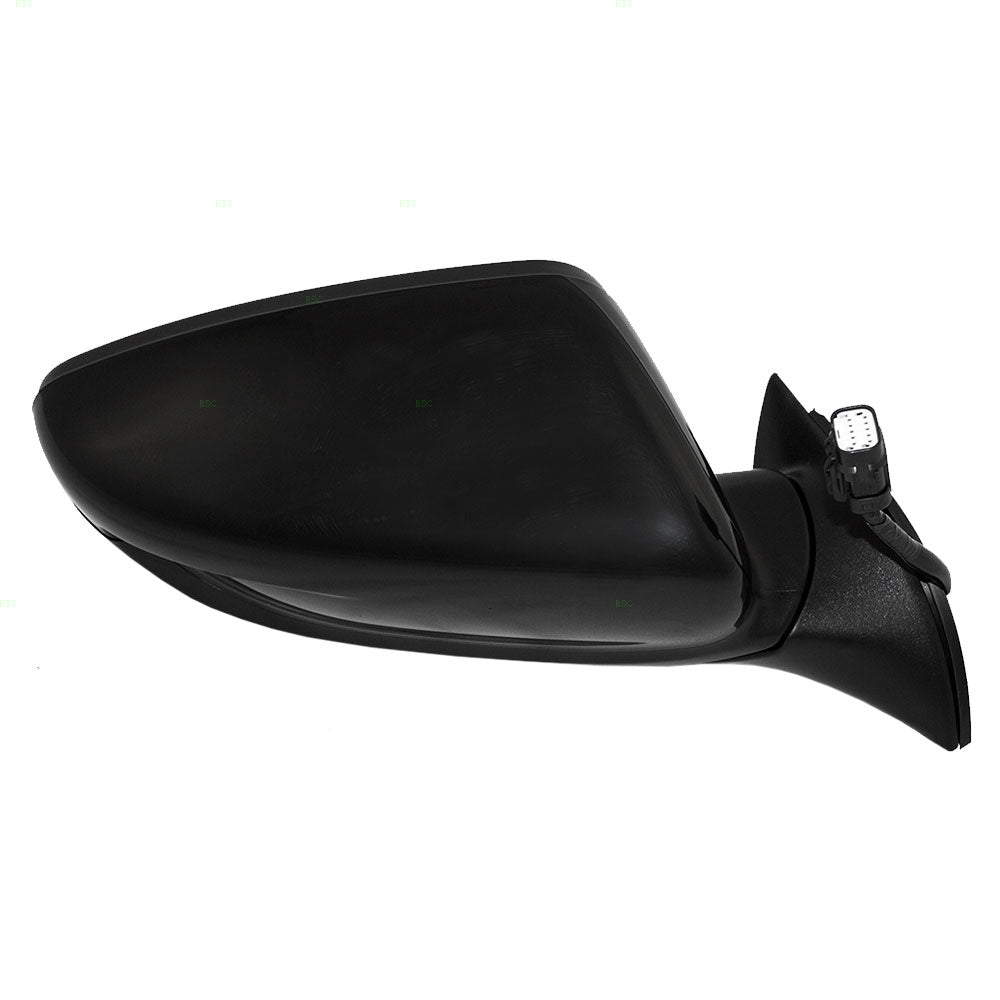 Brock Replacement Passengers Power Side View Mirror Heated Ready-to-Paint Compatible with 14-16 Forte Forte5 87620A7200