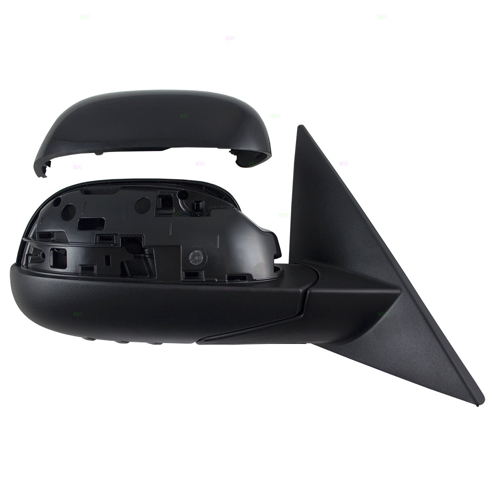 Brock Replacement Passengers Power Side View Mirror w/ Cover Compatible with Soul 87620 B2500 KI1321194