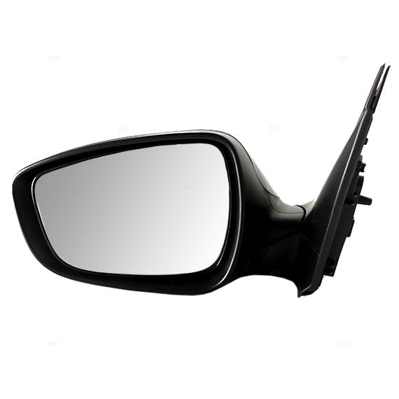 Brock Replacement Drivers Power Side View Mirror Textured Compatible with Accent 87610-1R250