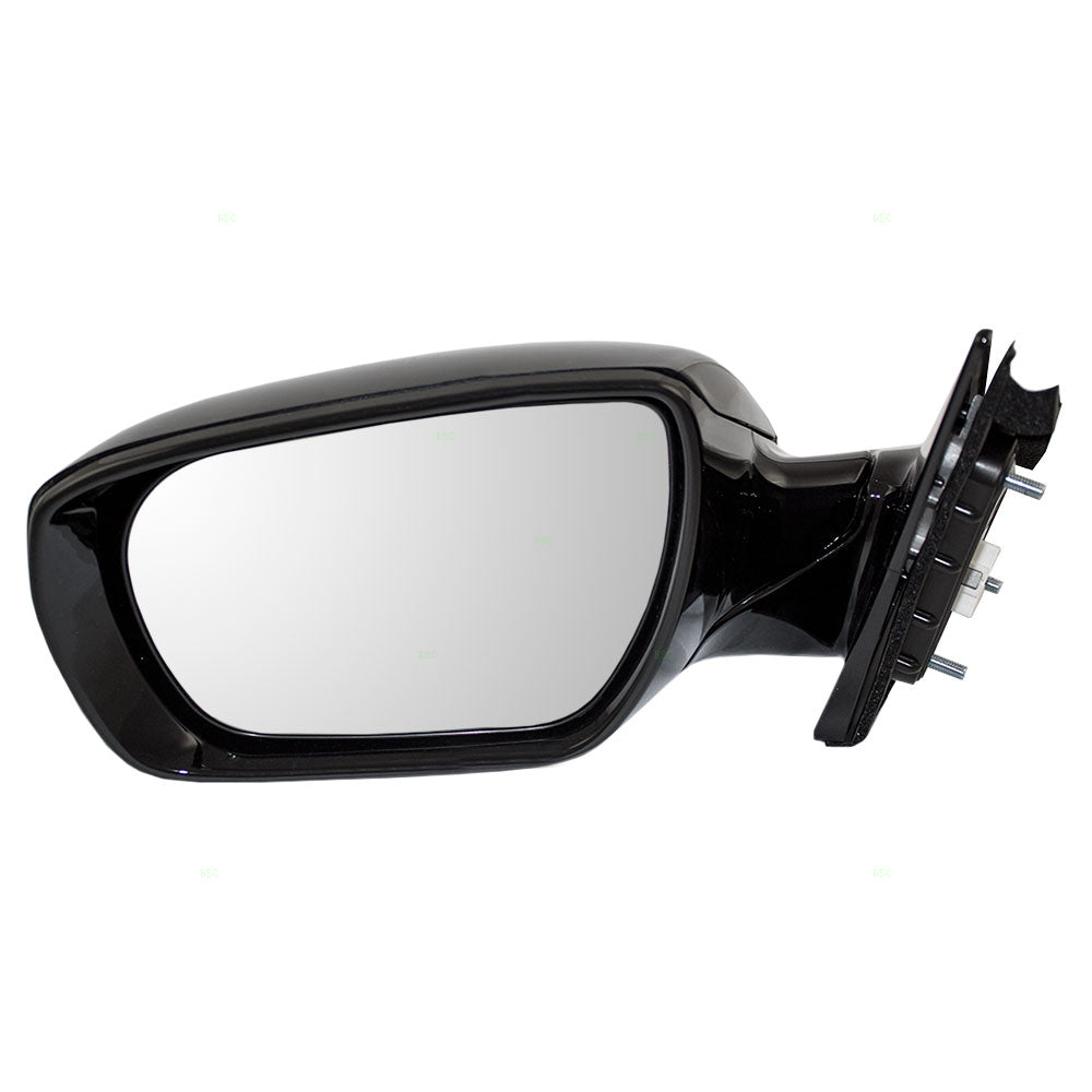 Brock Replacement Drivers Power Side View Mirror Ready-to-Paint Compatible with 13-16 Santa Fe Sport 87610-4Z000