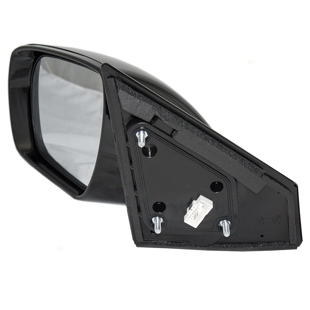 Brock Replacement Drivers Power Side View Mirror Ready-to-Paint Compatible with 13-16 Santa Fe Sport 87610-4Z000