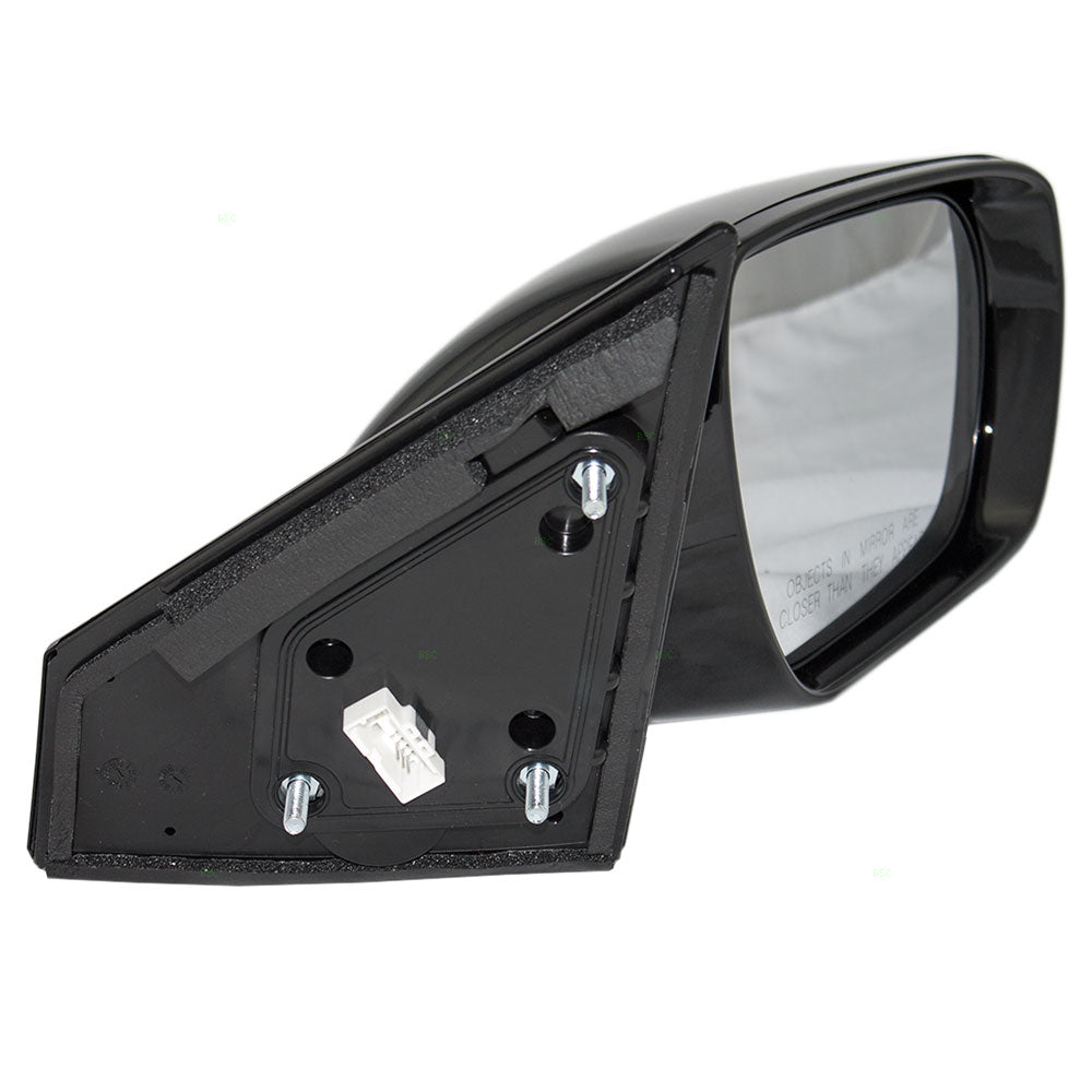 Brock Replacement Passengers Power Side View Mirror Ready-to-Paint Compatible with 13-16 Sante Fe Sport 87620-4Z000