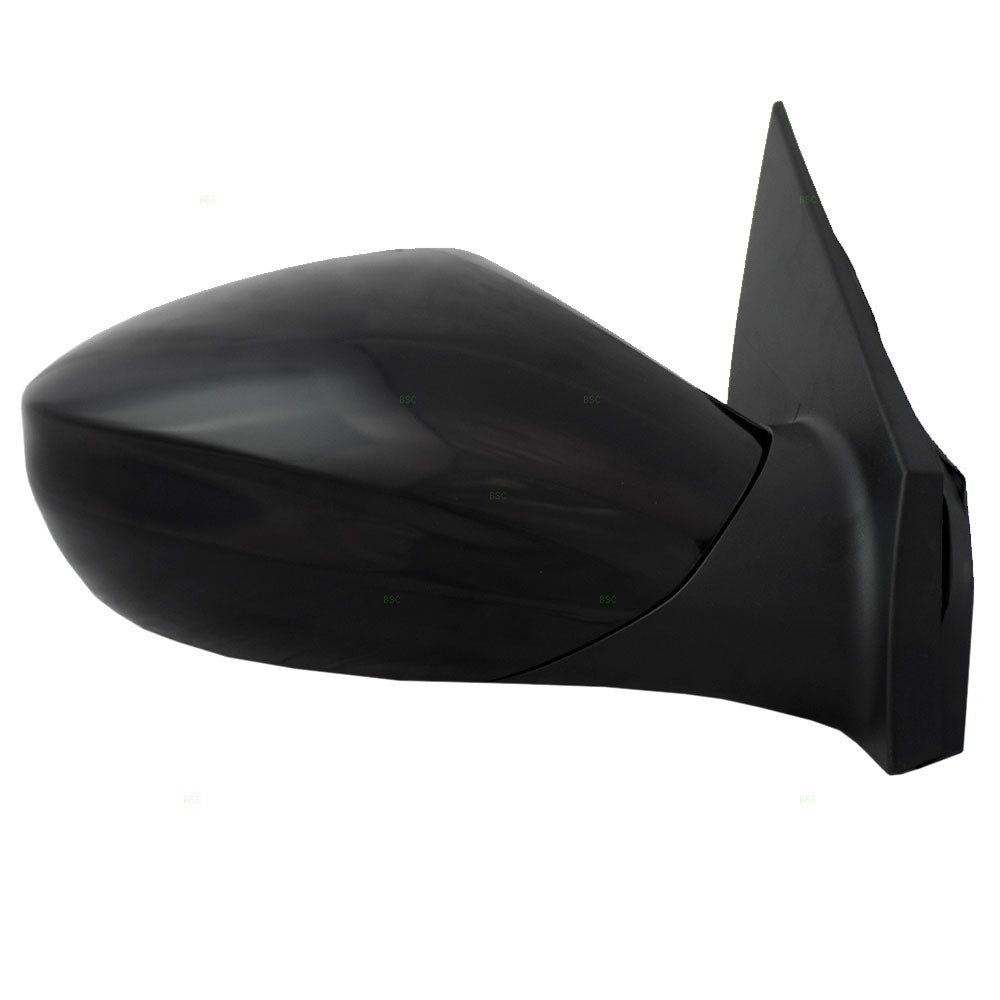 Brock Replacement Passengers Power Side View Mirror Ready-to-Paint Compatible with 2011-2014 Sonata 876203Q000