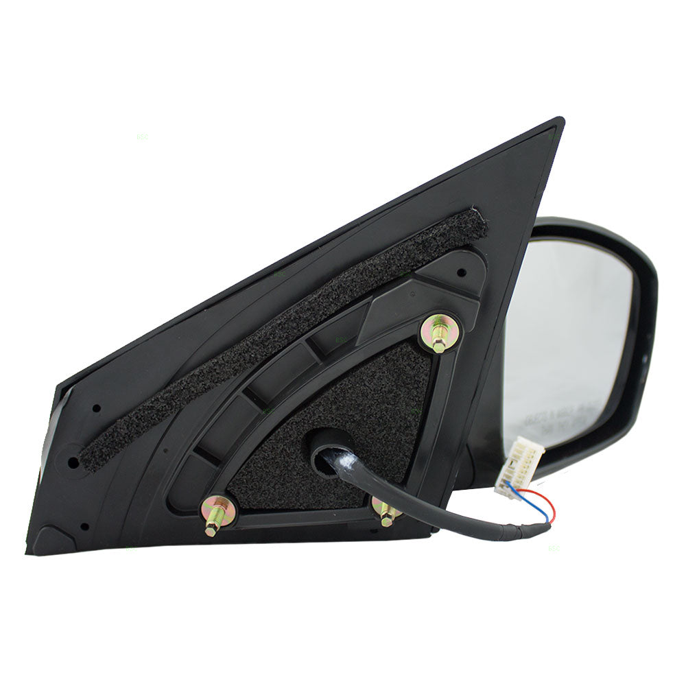 Brock Replacement Passengers Power Side View Mirror Ready-to-Paint Compatible with 2011-2014 Sonata 876203Q000