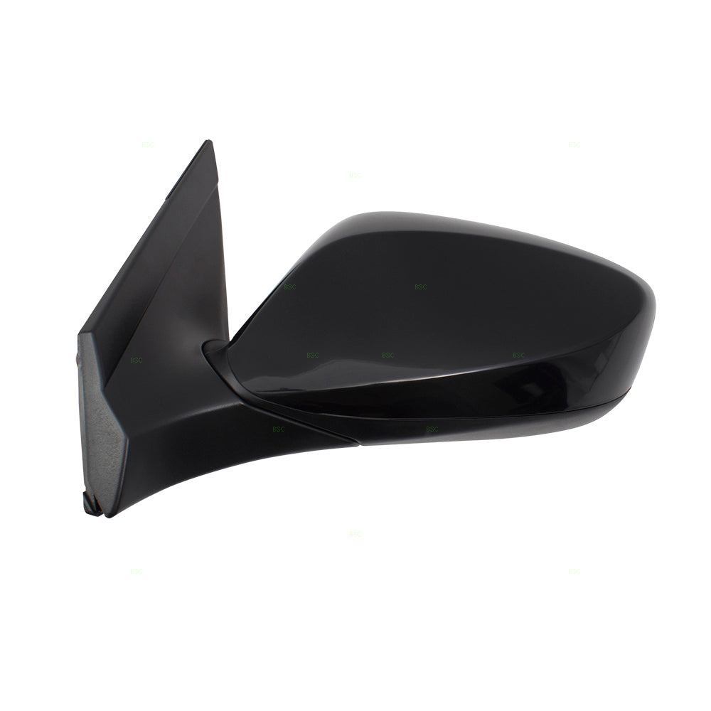 Brock Replacement Drivers Power Side View Mirror Heated w/ Blind Spot Glass Left Compatible with 14-17 Accent 876101R900