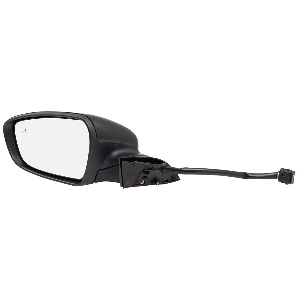 Brock Replacement Side View Mirror Compatible with 2017-2018 Forte Forte5 Driver Power Folding Heated Signal Puddle Lamp Blind Spot Detection 87610B0040