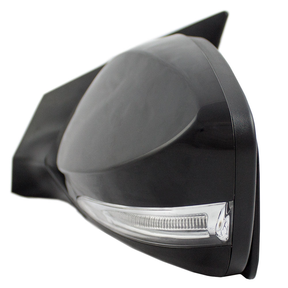 Brock Replacement Drivers Power Side View Mirror Heated Signal Compatible with Elantra 876103Y000