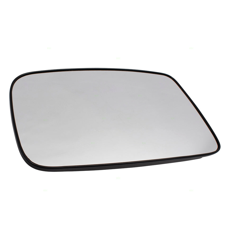 Brock Replacement for Drivers Side View Mirror Glass & Base Compatible with 02-07 Lancer MR574587