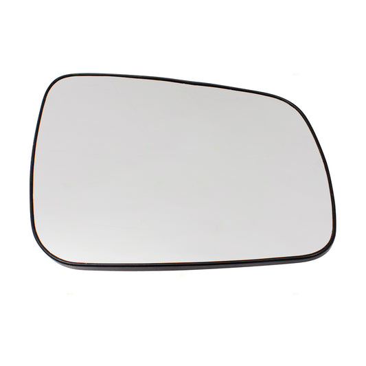 Brock Replacement for Passengers Side View Mirror Glass & Base Compatible with 08-14 Lancer 7632A636