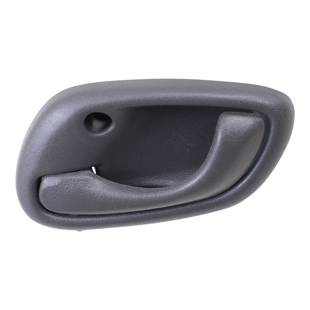 Brock Replacement Drivers Inside Interior Gray Door Handle Compatible with Tracker Esteem Grand Vitara 83130-60G01-T01