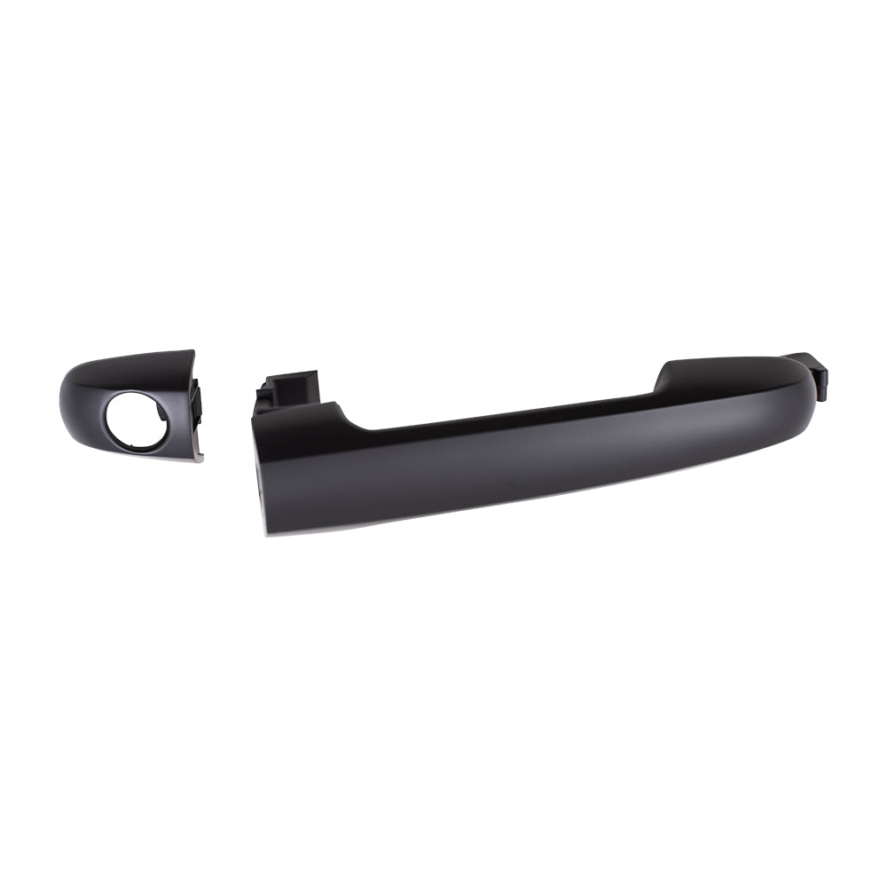 Brock Replacement Drivers Front Outside Exterior Door Handle w/ Keyhole compatible with Sonata 82651-3K000